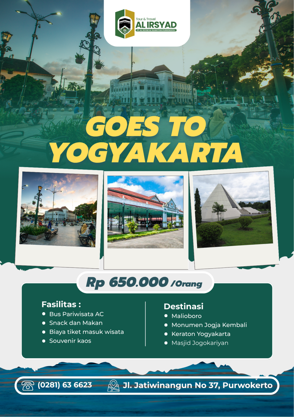 Goes to Yogyakarta
